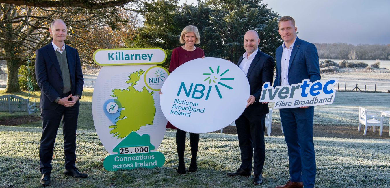Hotel in Kerry is 25,000th connection to National Broadband Ireland network 