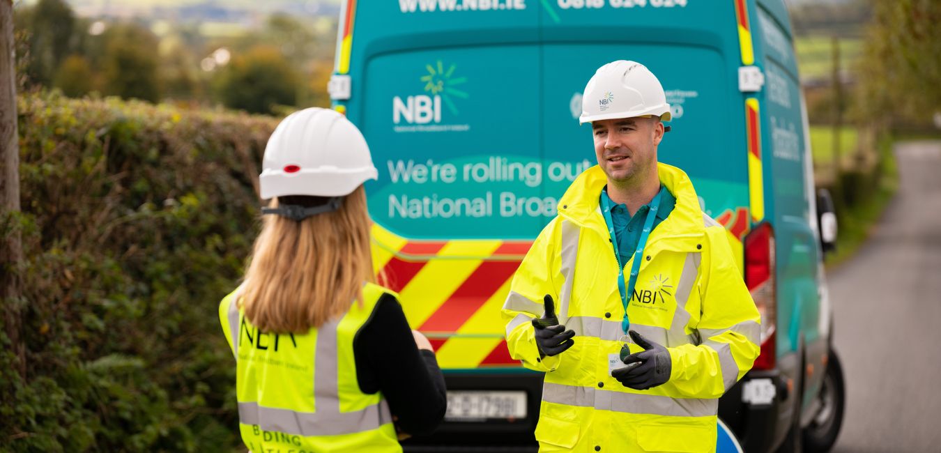 Over 3,200 premises in County Roscommon can avail of National Broadband Ireland high-speed fibre connection today