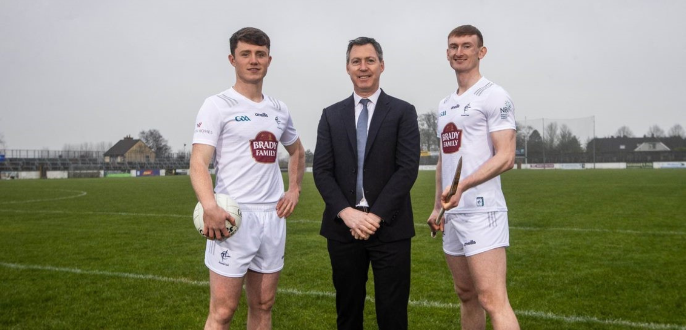 ANNOUNCEMENT OF NBI AND WESTIN HOMES AS KILDARE GAA TWO NEW SLEEVE SPONSORS.