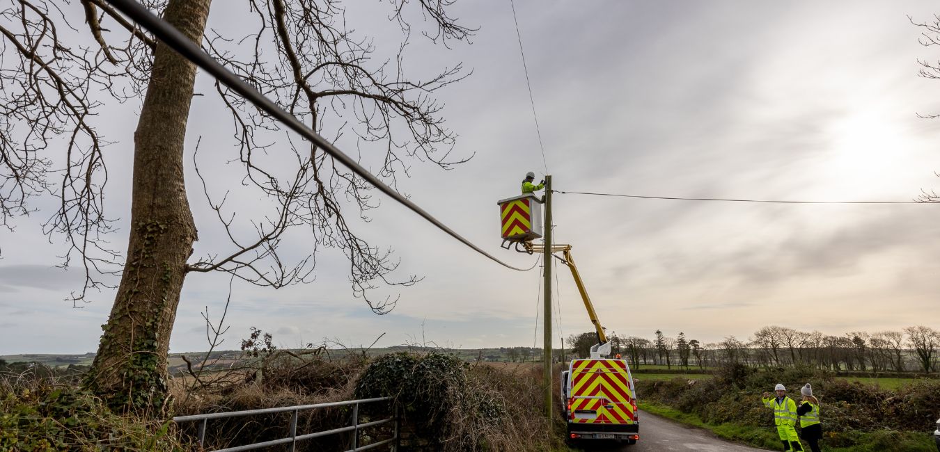 Over 2,200 premises in Carlow Town and surrounding areas can avail of National Broadband Ireland high-speed fibre connection