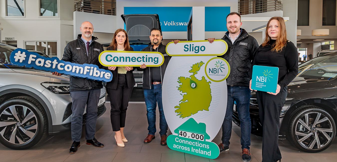 Sligo Motor Group latest to join National Broadband Ireland network as over 3,000 premises in the county are now ready to connect