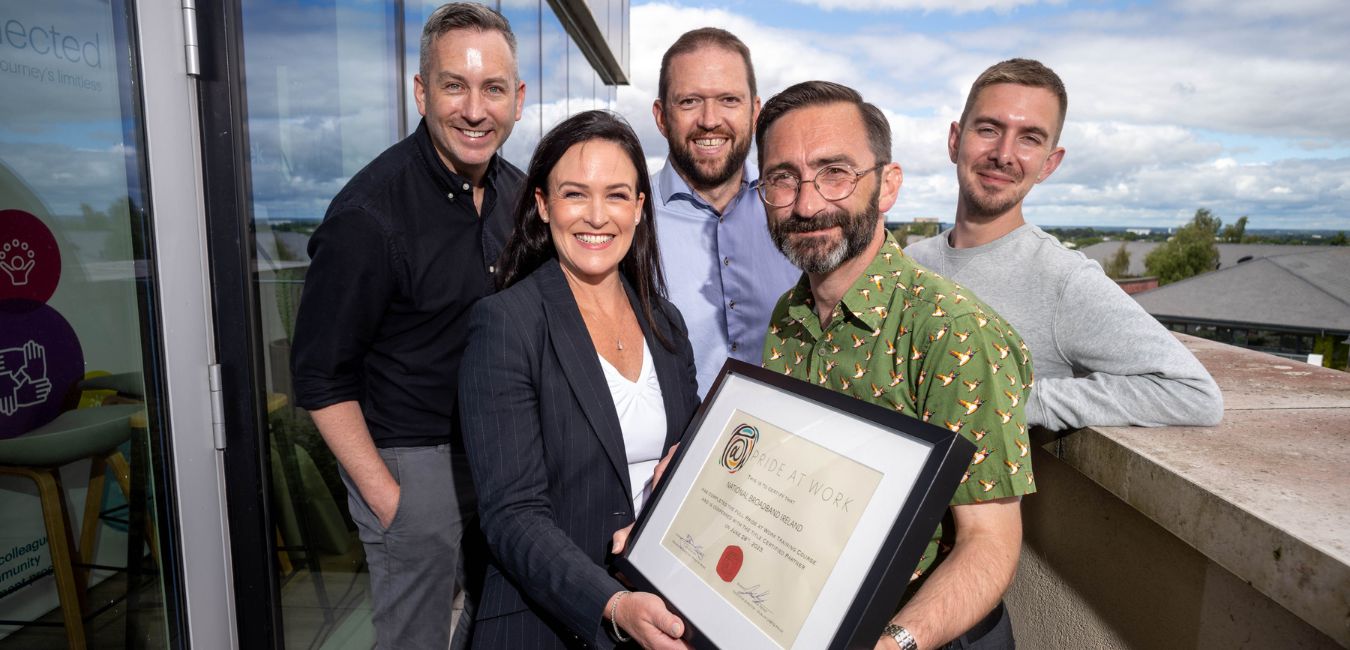 Dublin Pride commends National Broadband Ireland as first company to complete Pride At Work training
