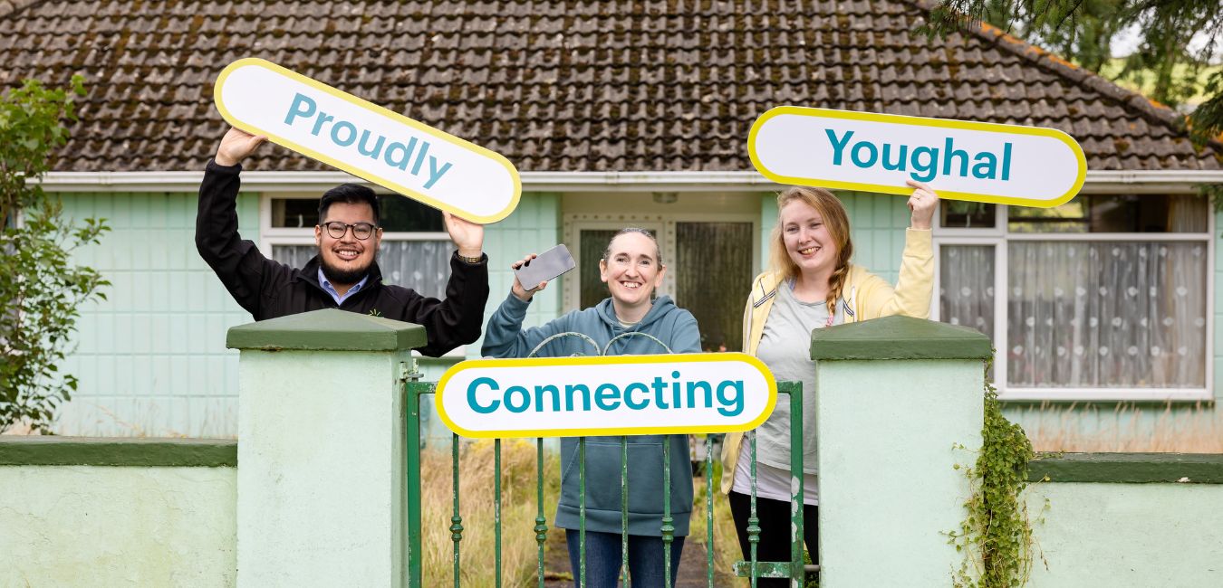 Over 2,300 homes in rural Youghal can now connect to National Broadband Plan network as Curraghboy local hails the benefit