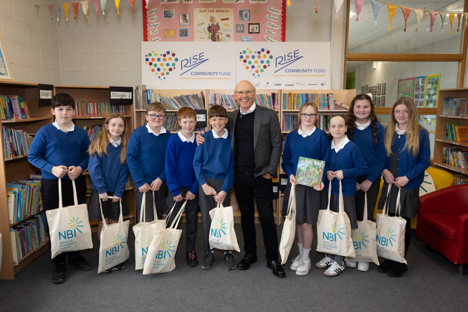 RISE Community Fund announces cash grants in all 26 counties to support National Schools with technology