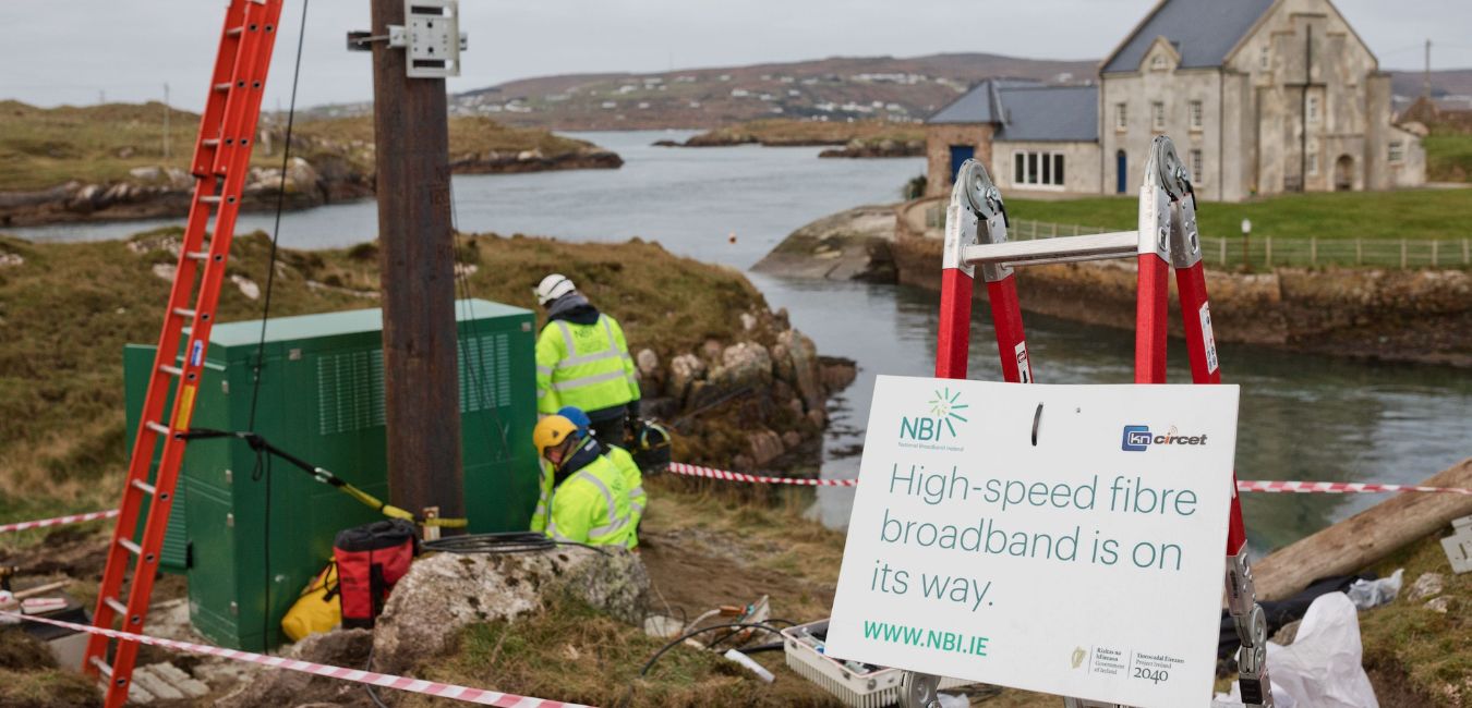 Over 25,000 Donegal homes and businesses can now avail of a fibre connection under the National Broadband Plan