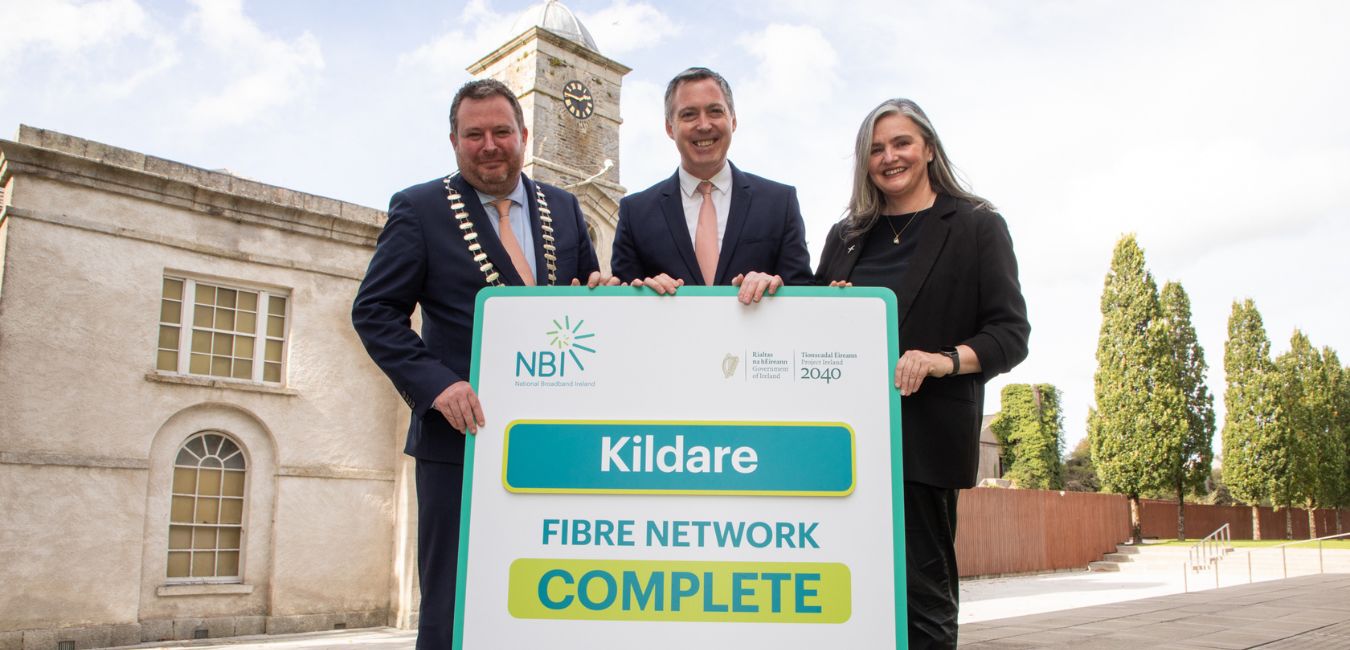 Game-Changer for Kildare Residents & Businesses as €53 million National Broadband Plan Rollout Reaches Finish Line